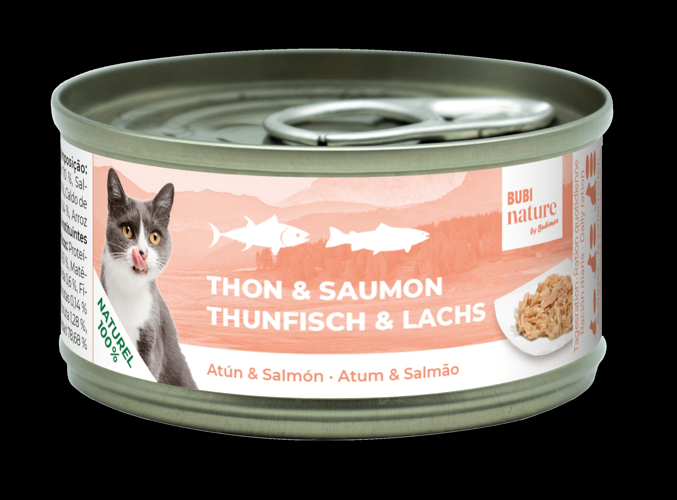 Bubi Nature CAT Atún & salmón 70gr 24