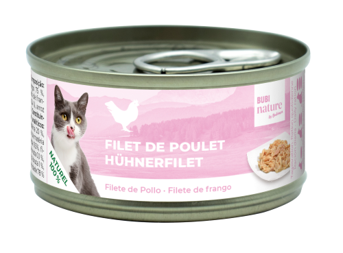 Bubi Nature CAT Filets de Pollo 70gr 24