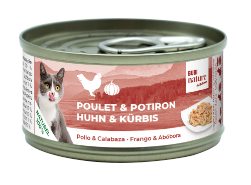 Bubi Nature CAT Pollo & Calabaza 70gr 24