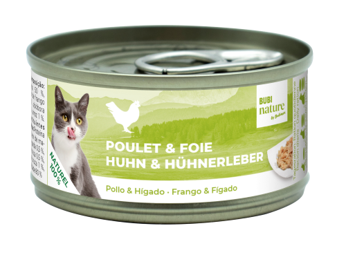 Bubi Nature CAT Pollo & hígado 70gr 24