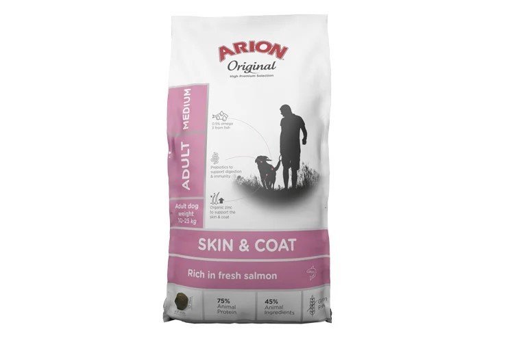 ARION ORI SKIN&COAT SALMON MEDIUM 2KG