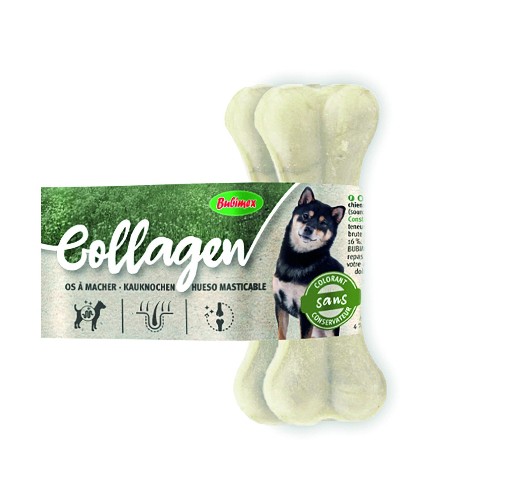UNIT Huesos de colágeno 11cm x2 (13u) 13