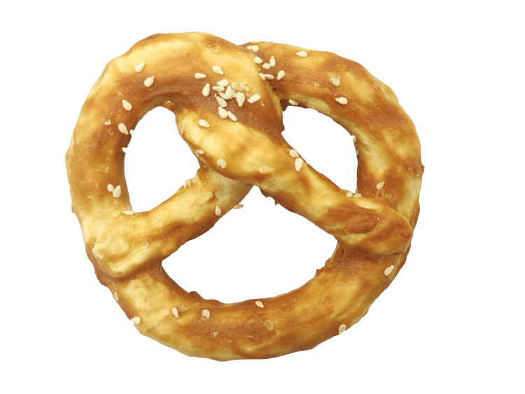 UNIT (Display 36) Pretzel de colágeno con pollo 10x8cm 36