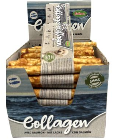 UNIT Sticks Salmón Collagen 13cm (80unid) 80