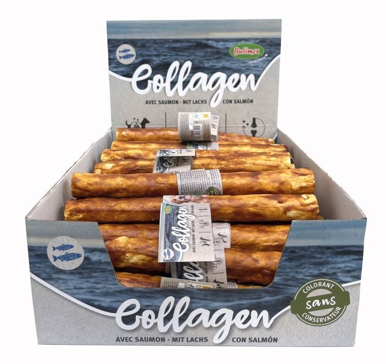 UNIT Sticks Salmón Collagen 25cm (40 unid) 40