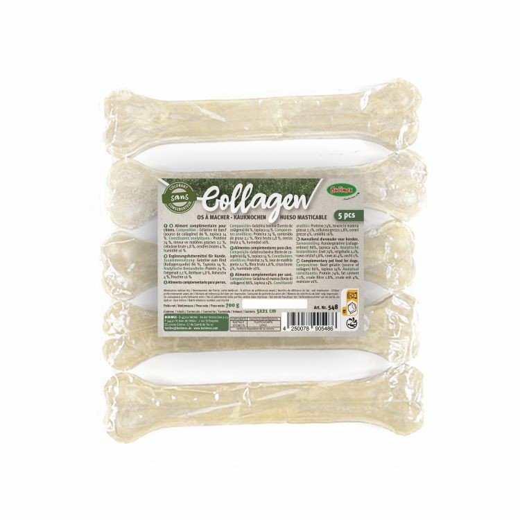 Huesos de colágeno 21cm (5u) 20