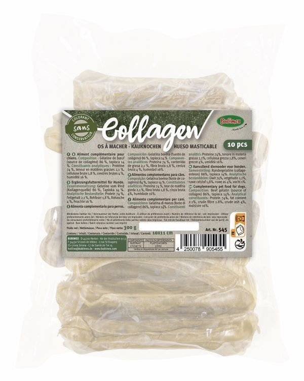 Huesos de colágeno 11cm (10u) 20