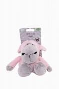 Peluche ovejita rosa y gris 6
