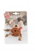 Bola de ratán con oso de peluche 3