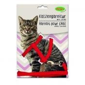 Arnés + correa para gato ajustable 12