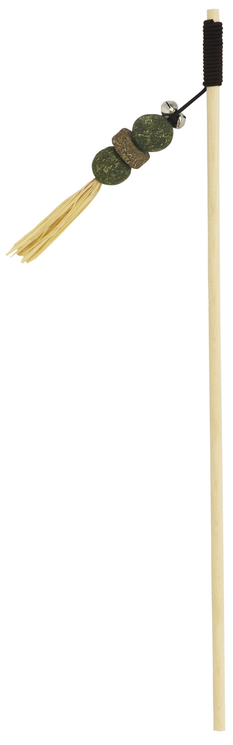 Caña de madera con pelotas de Catnip 6