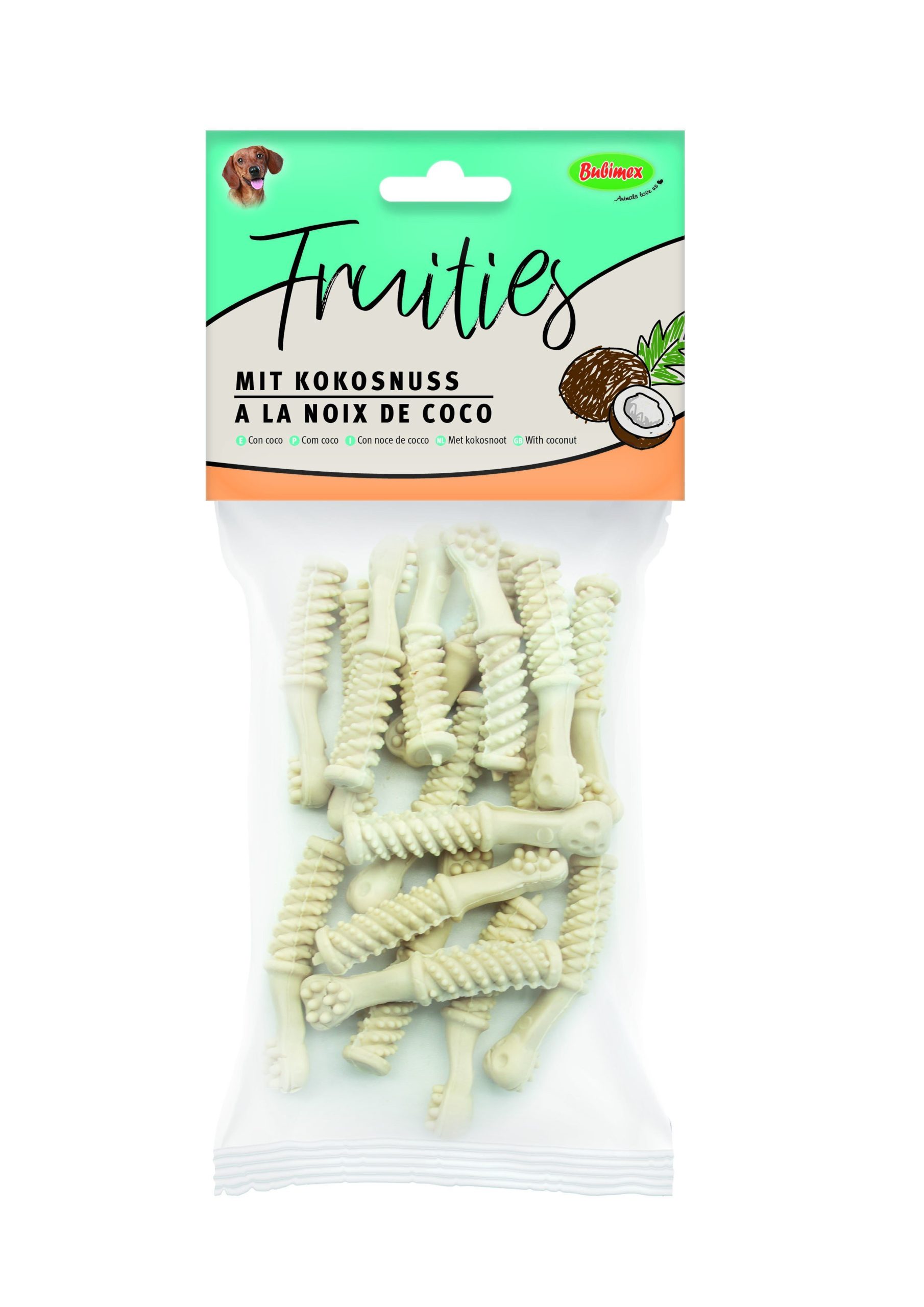 Fruities Cepillos de coco 90gr 8