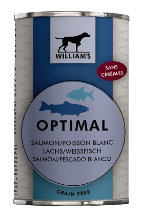 Optimal Salmón/Pescado blanco 395g 12