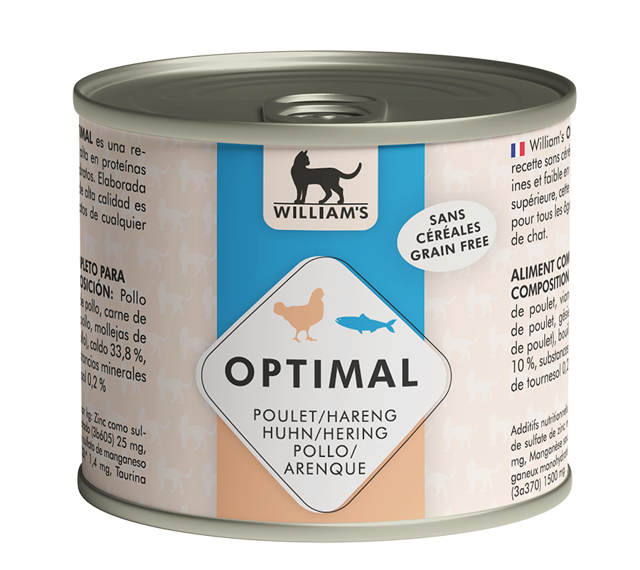 CAT Optimal Pollo/Arenque 200g 6