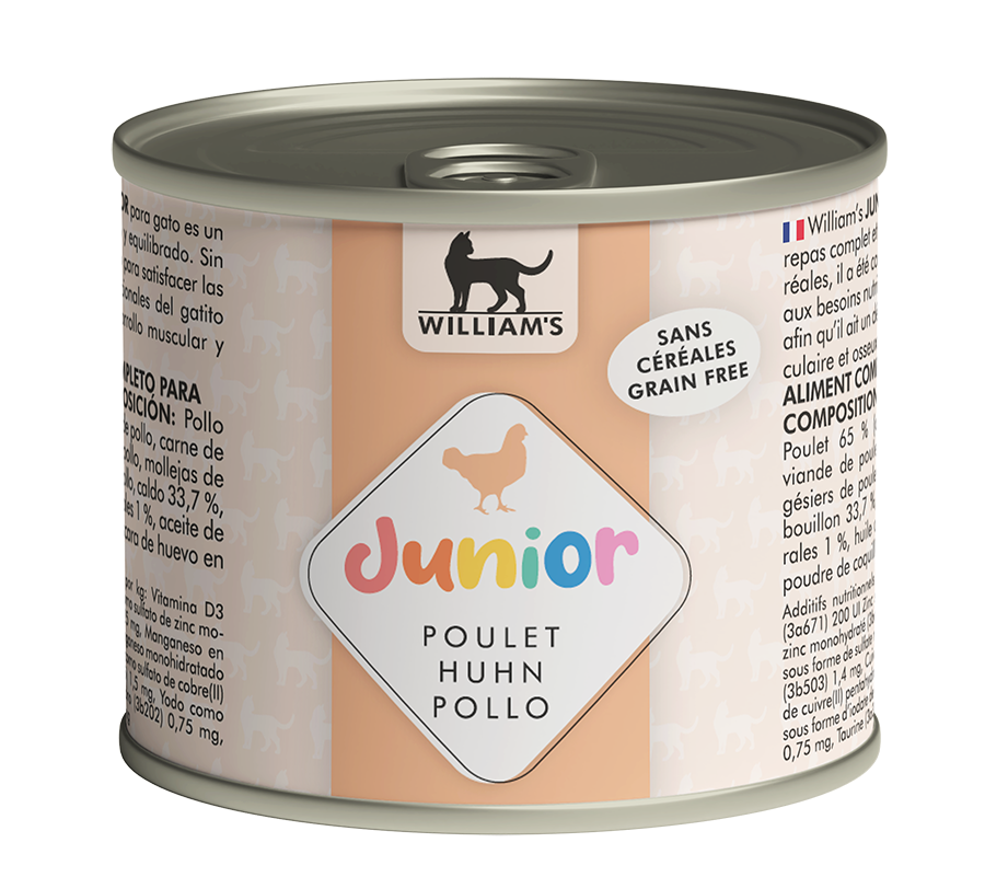 CAT Optimal Junior Pollo 200g 6