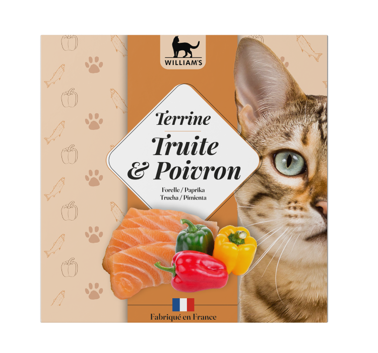 CAT Tarrina Human Grade - Trucha&Pimiento 80g 12