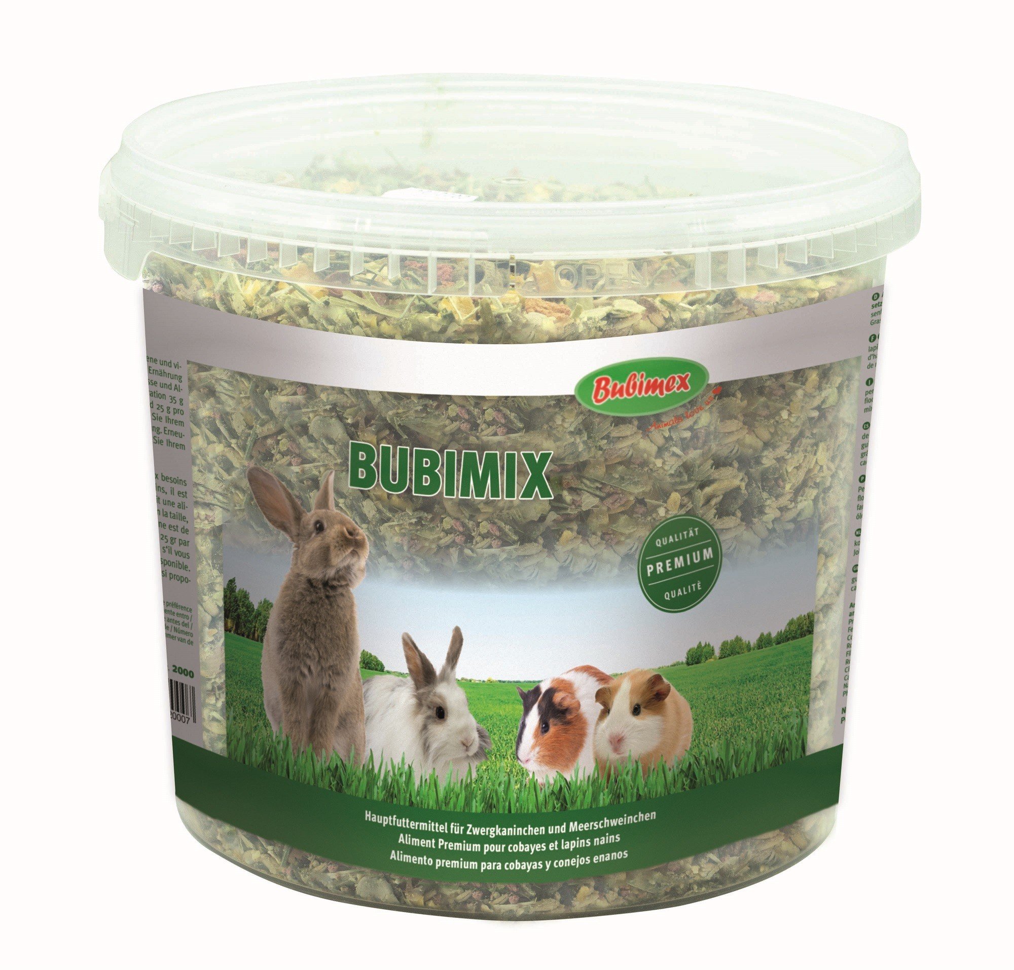Bubimix - Alimento Completo Cobaya Conejo 3kg 1