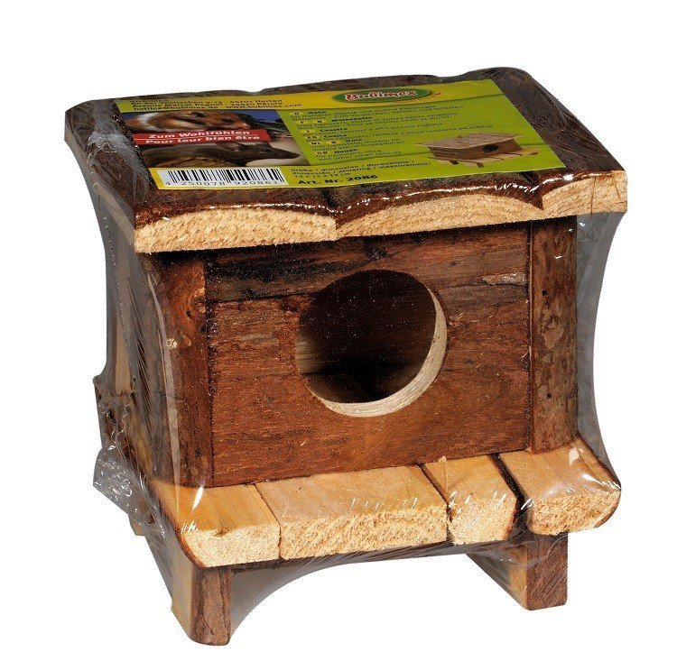 Casa roedores pequeña 13x12x12cm 3