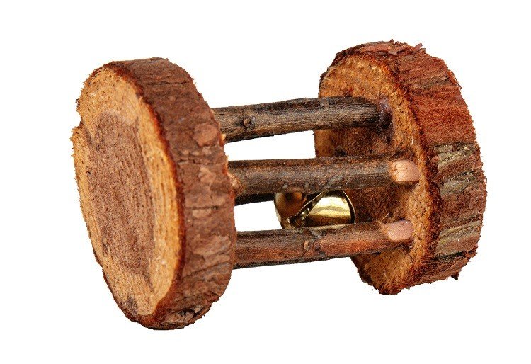 Rodillo de juguete en madera Ø 5x7cm 4