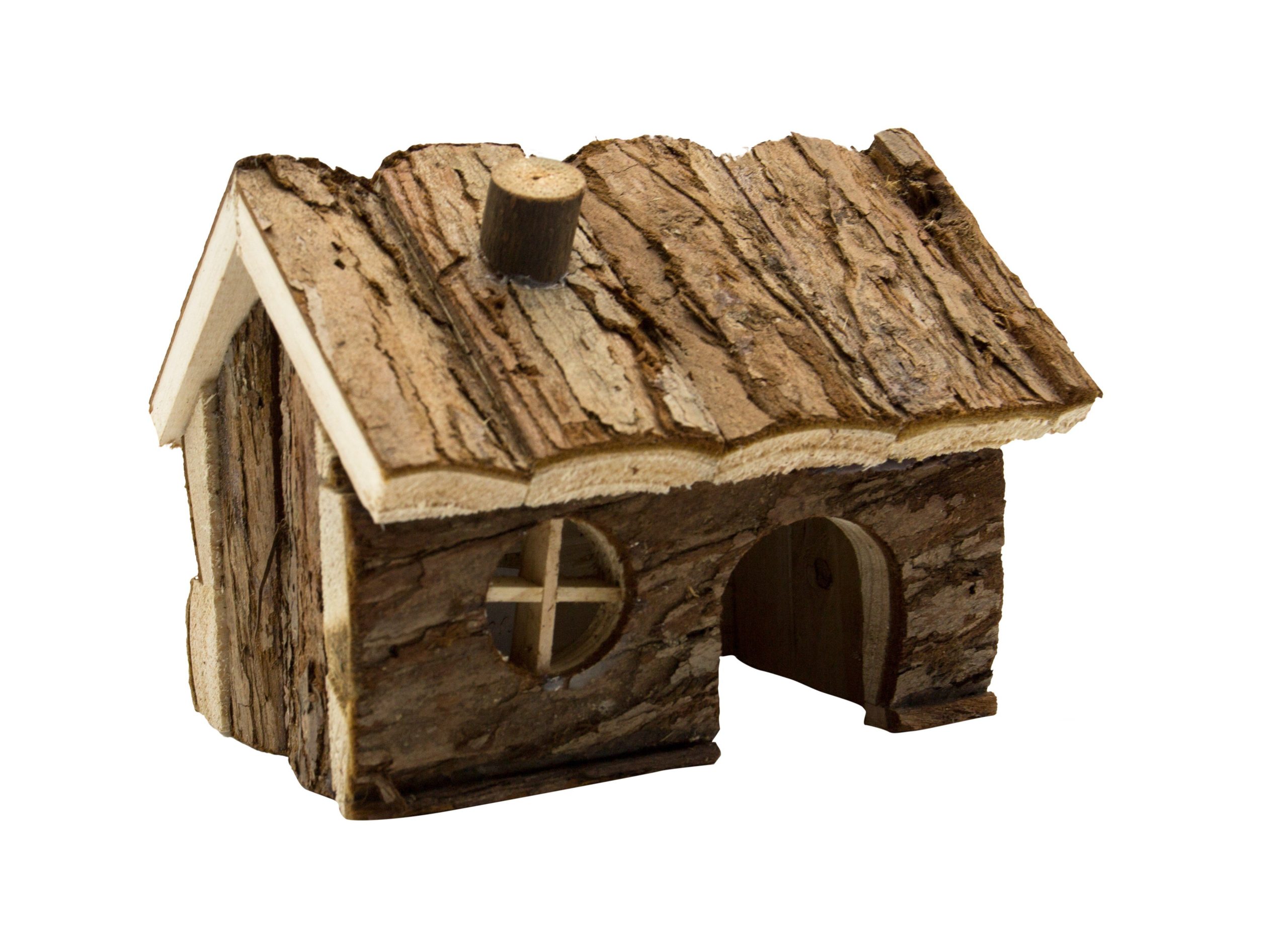Casa de madera 15x11x12cm 1