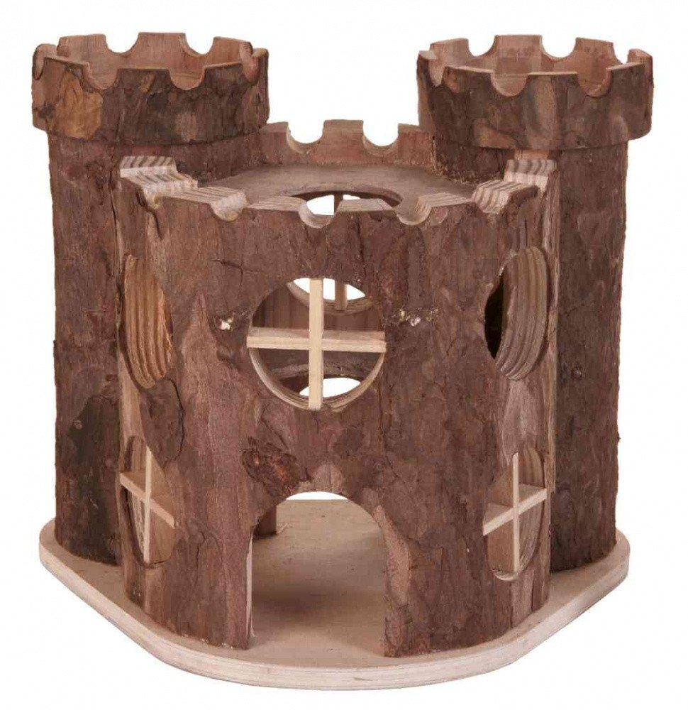 Castillo de madera 17x12x15cm 1