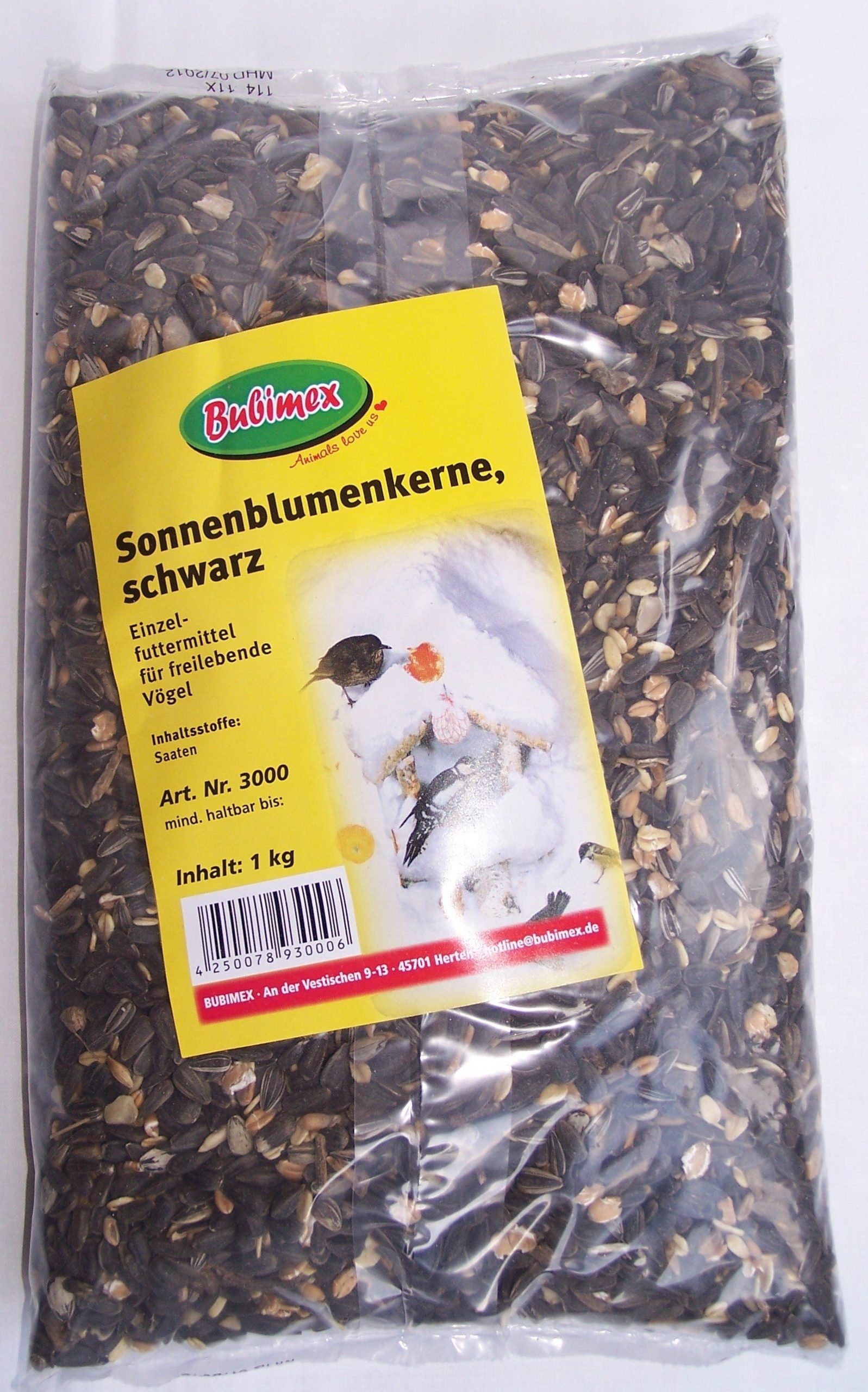 Granos negros de girasol 1Kg 12