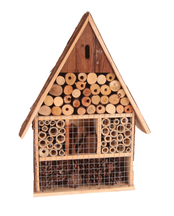 Hotel para insectos hecha en corteza Ylona 35x9x50 1