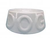Comedero de cerámica blanco 500 ml 1