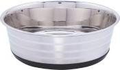 Comedero inoxidable con anillo de caucho 0,525 L 12
