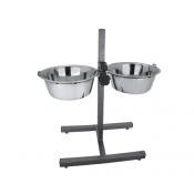 Soporte 2 comederos 1,8L - 40cm 1