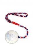 Pelota blanca con cuerda roja Ø5cm - 20cm 12