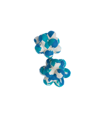 Beta Pelota caucho natural - Azul 8,5 cm 6