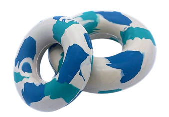 Bagel Aro caucho natural - Azul Xcm 6