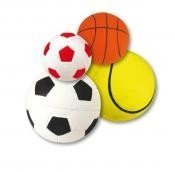 Pelotas varias de goma 9cm 6