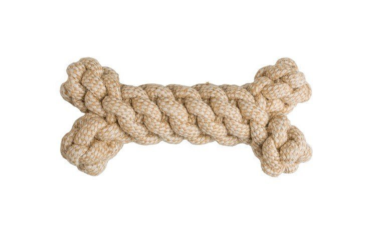 Hueso de algodón reciclado y yute 18cm 6