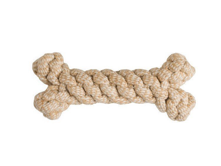 Hueso de algodón reciclado y yute 23cm 6