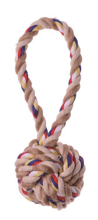 Juguete para perros pelota con agarrader 6