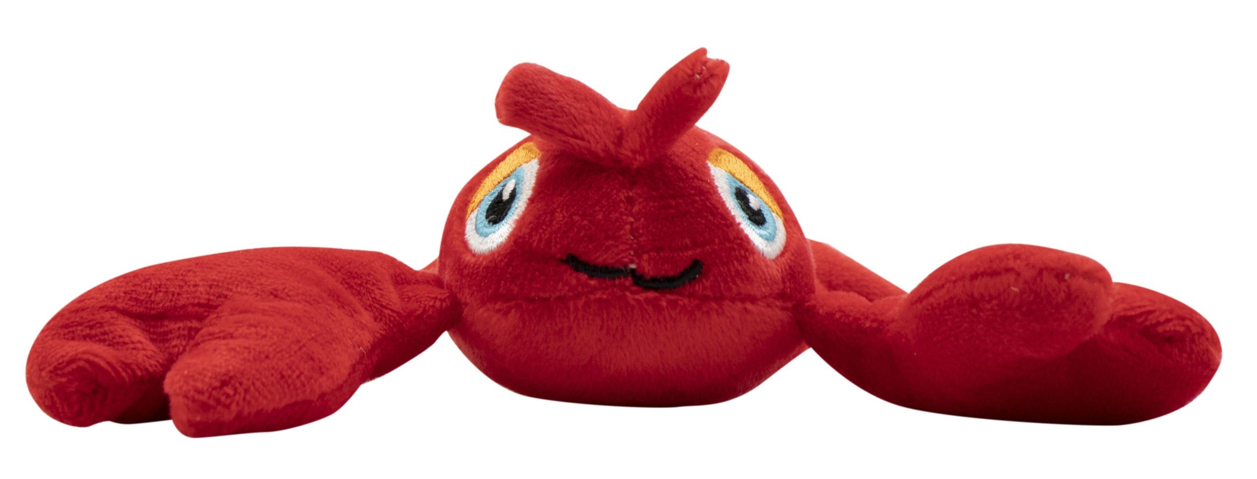 Cangrejo de peluche con sonajero 16cm 6