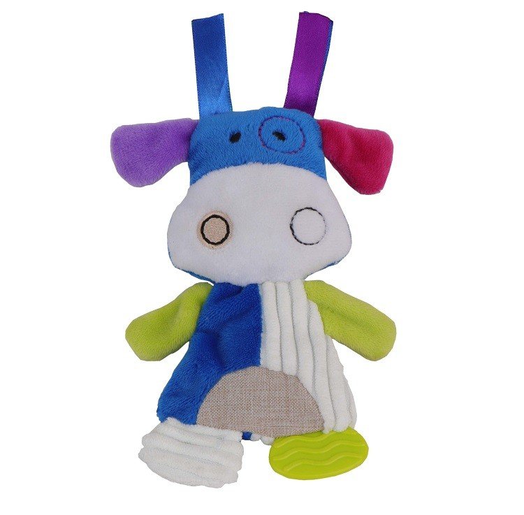 peluche vaca con papel crujiente-Bubidou 6