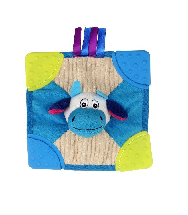 Bubidou vaca cuadrado con papel crujiente y sonaje 6