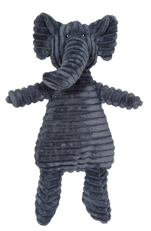 Elefante de felpa con sonajero 33cm 6