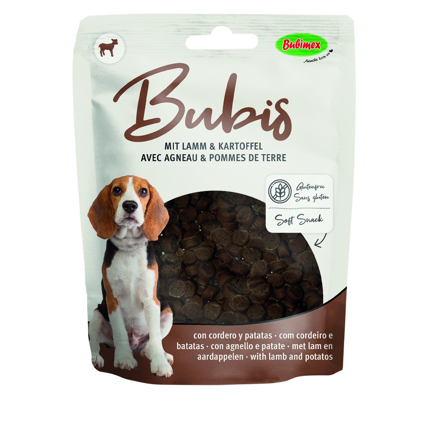 Bubis semihumedo Cordero sin gluten 200g 12