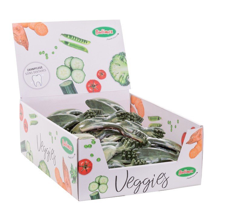 Cepillo dientes vegetal L 13cm/49g (50u) - Veggies 50