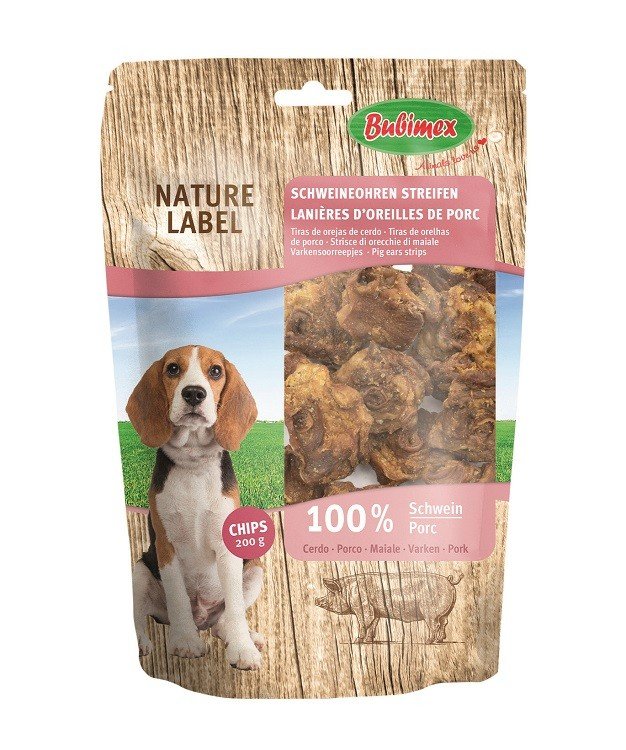 Nature Label - Pedazos de orejas de cerdo 200g 10