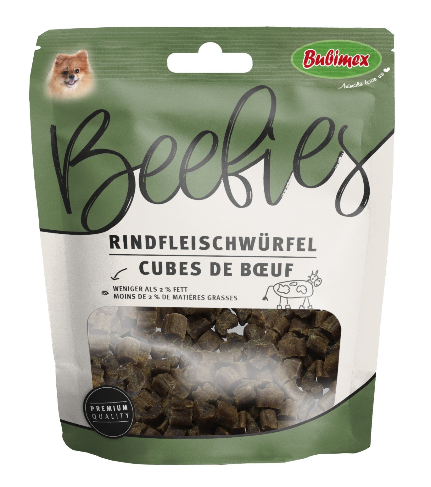 Beebies Cubos de carne vacuno 80g 10
