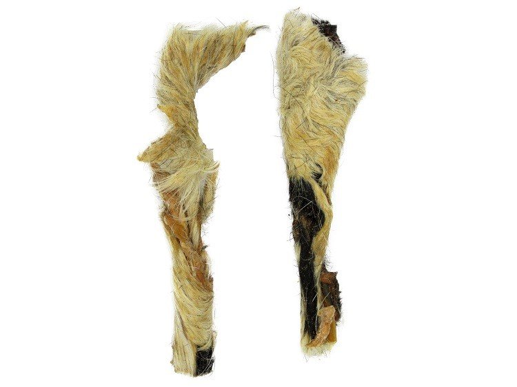 Mascara de cordero 12/15cm con pelo 1kg 5