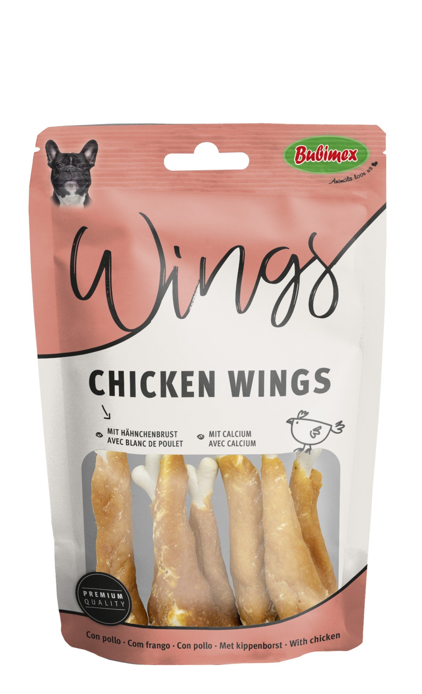 Wings Pollo Con Cálcio 100Gr 10