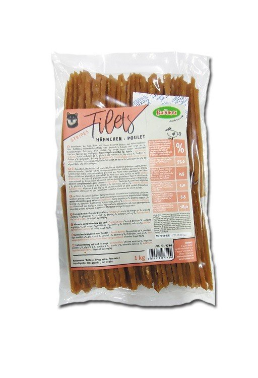 Tiras de pollo 1kg 1