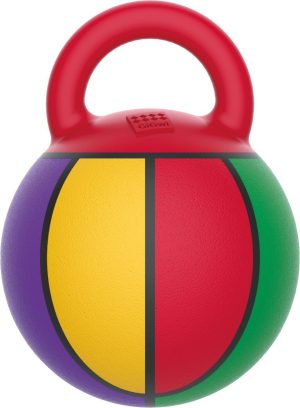 Balón multicolor con asa Ø14cm 3