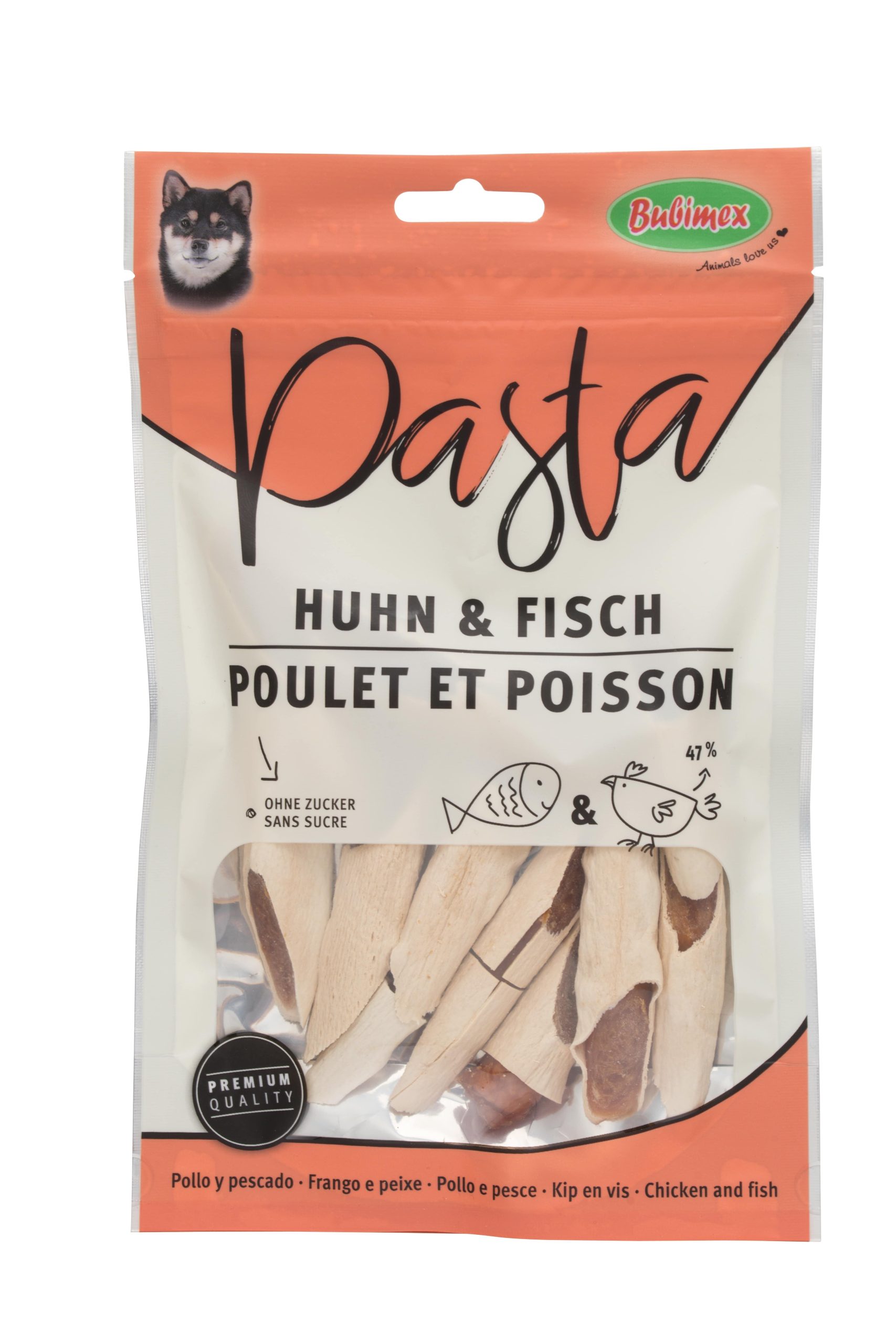 Pasta de pollo y pescado 70g 10
